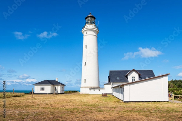 Fototapeta Der Leuchtturm Hirtshals Fyr in Dänemark