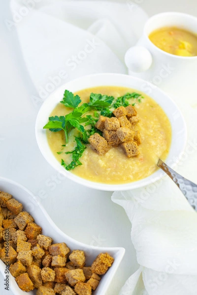 Obraz chicken soup with rice