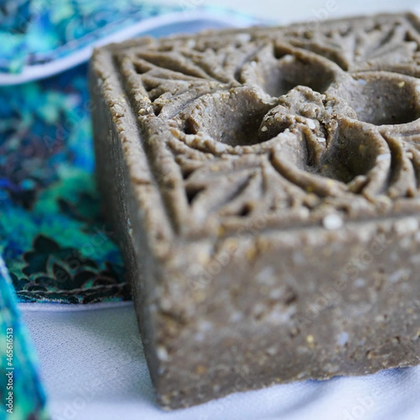 Obraz Shampooing solide fait maison