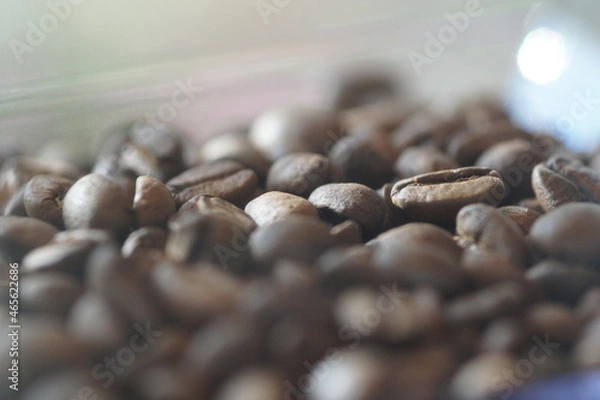 Obraz Close up view on beans