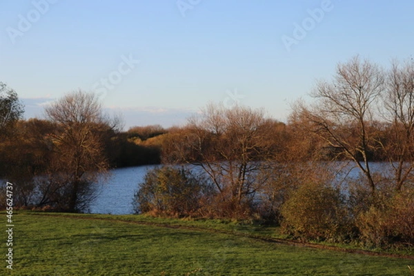 Obraz landscape with lake