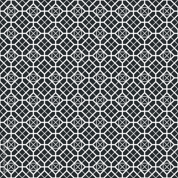 Fototapeta Art deco seamless pattern background.
