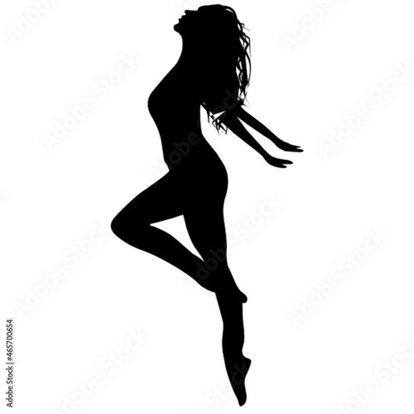 Fototapeta female dance sports sexy body 