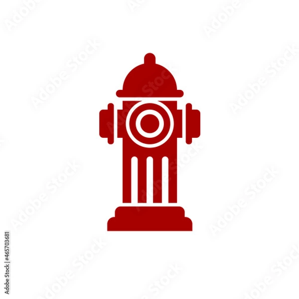 Fototapeta hydrant icon