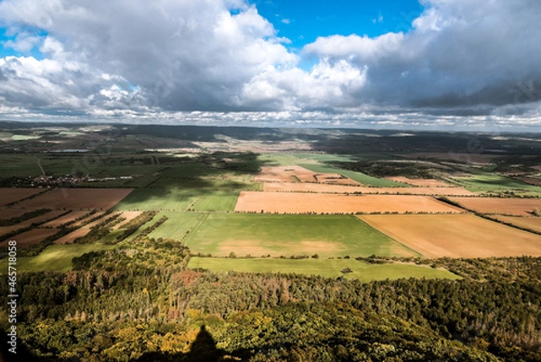 Fototapeta Blick vom Kyffhäuser Denkmal