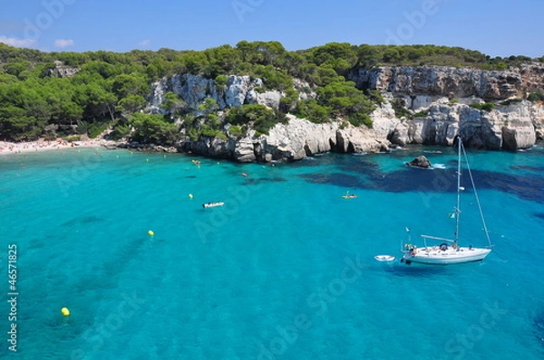 Fototapeta Cala Macarella Menorca