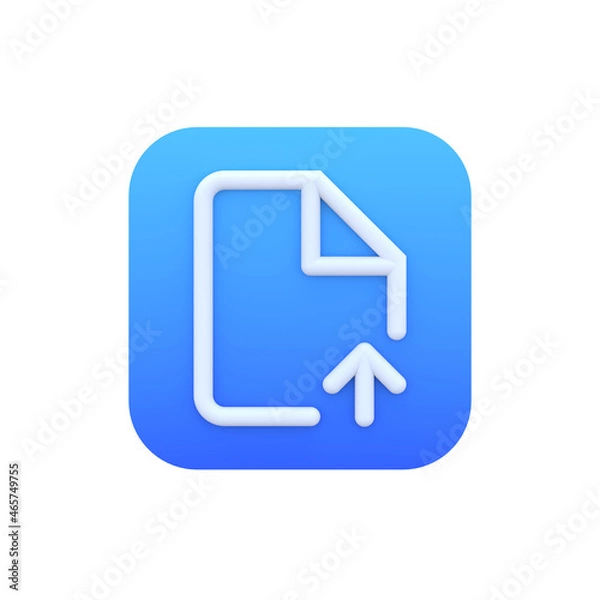 Fototapeta Upload File