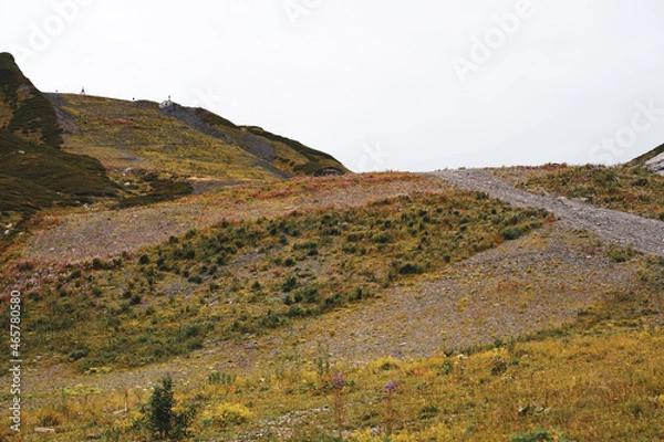 Fototapeta Stones and mountains in the Caucasus