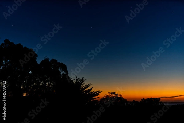 Fototapeta Orange sky