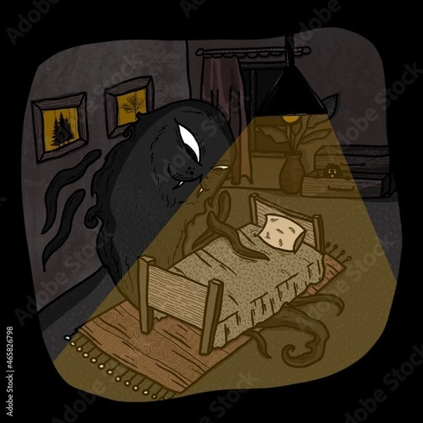 Obraz halloween party poster