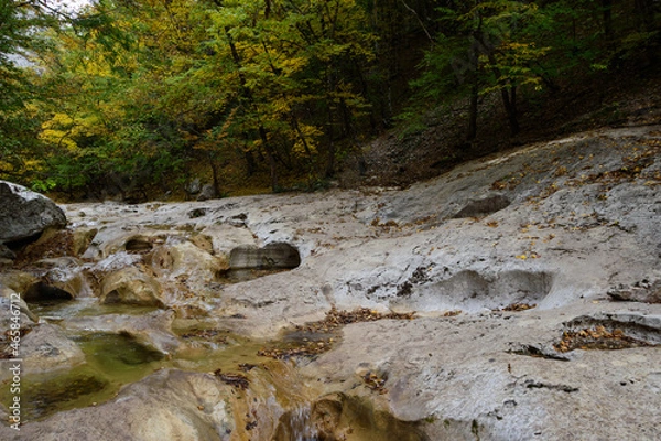 Obraz a small river in the mountains