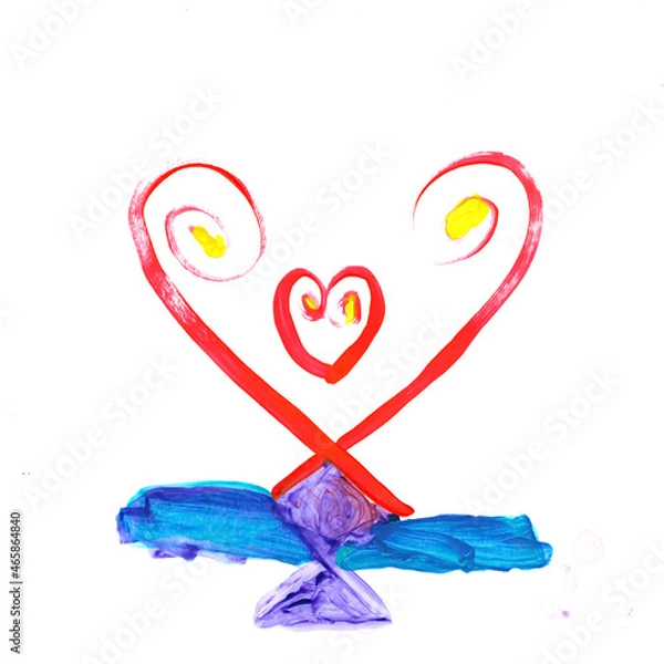 Obraz Painting a Child