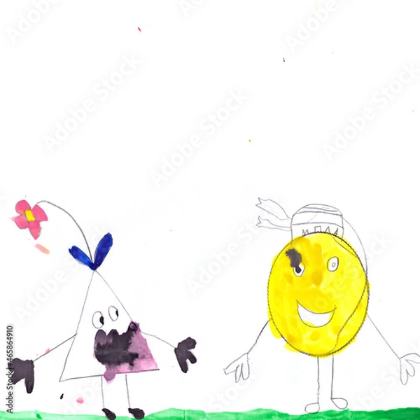 Obraz Painting a Child