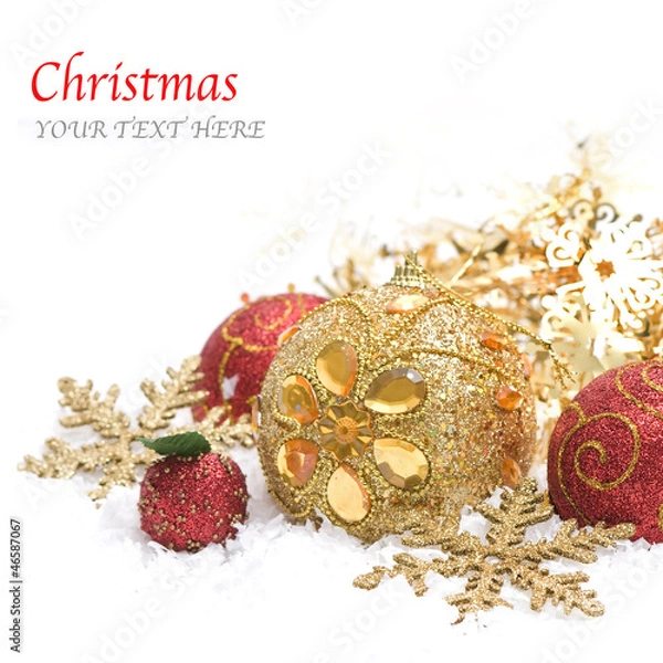 Obraz Christmas background