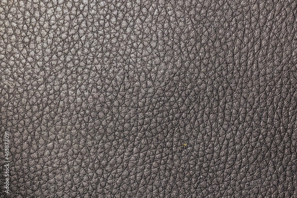 Obraz Black leather texture close-up with light gradient from top left