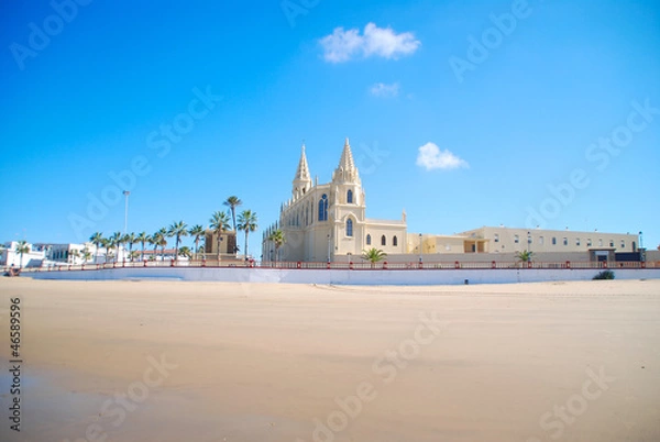 Obraz PLAYA DE CHIPIONA. SANTUARIO