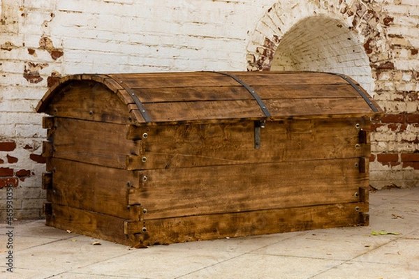 Obraz old wooden box