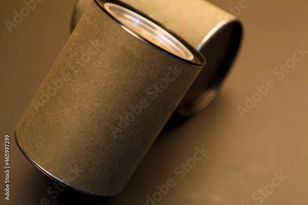 Fototapeta Tea Caddy Gift Box Packaging Blank Design