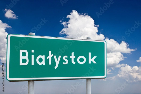 Fototapeta Znak Białystok