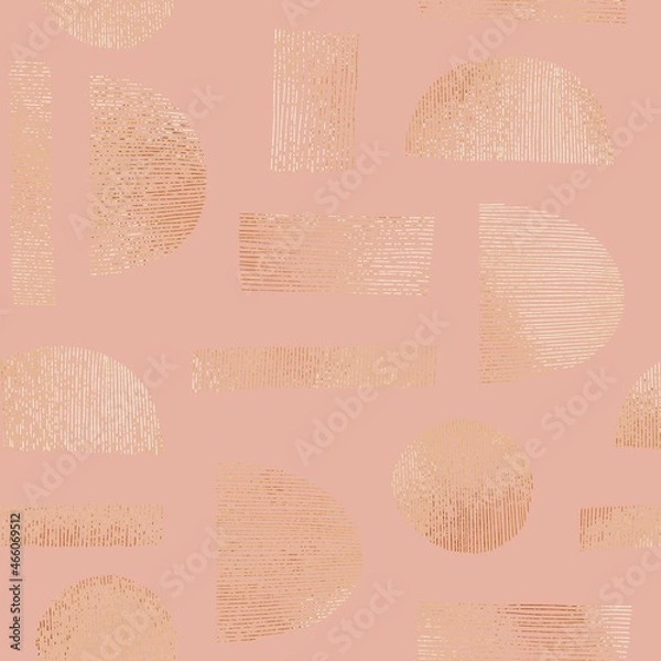 Fototapeta Abstract rose gold background. Vector illustration for design