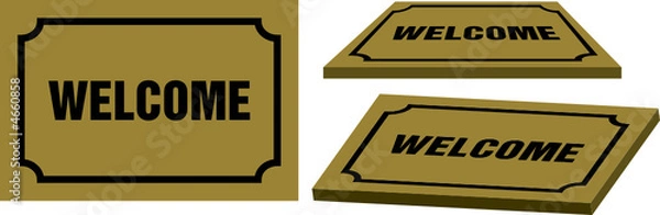 Obraz Welcome Mat