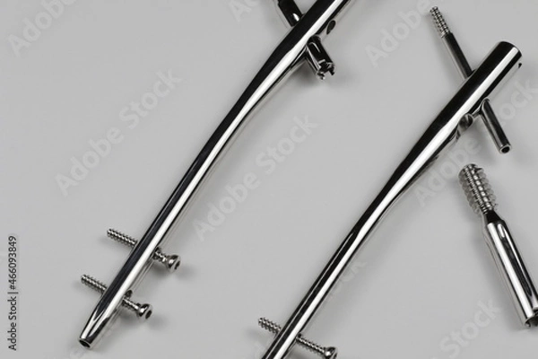 Fototapeta Surgical plates for osteosynthesis in case of bone fractures