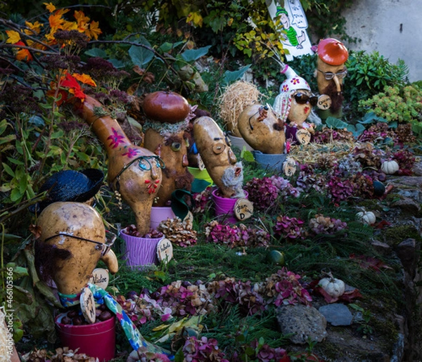 Fototapeta courges personnage