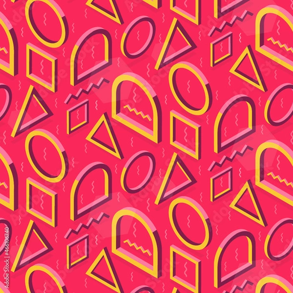 Fototapeta Colourful geometric background pattern