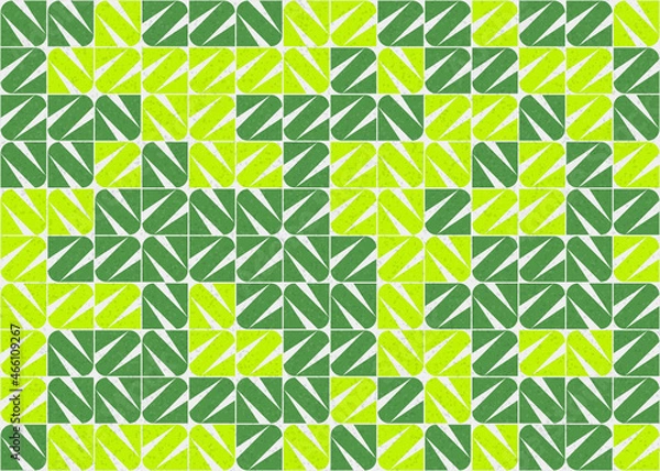 Fototapeta Abstract Geometric Pattern generative computational art illustration