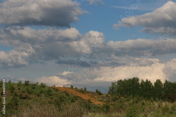 Fototapeta clouds in the sky