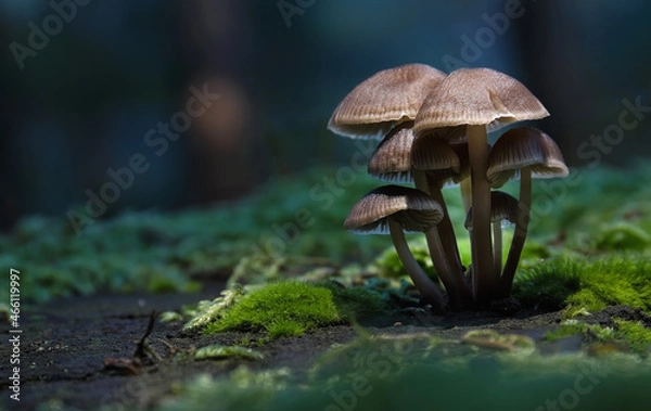Obraz mushroom in the forest