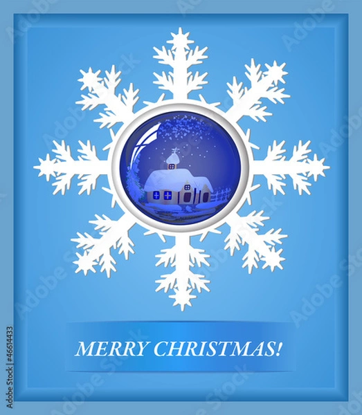 Obraz card christmas