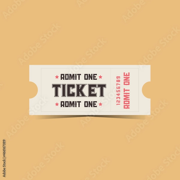 Obraz ticket