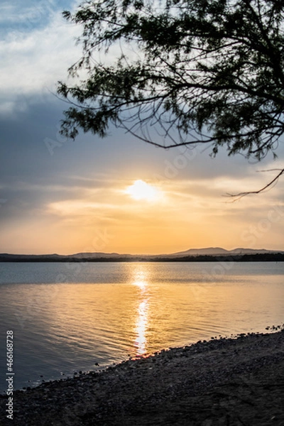 Obraz Sunset at Lake