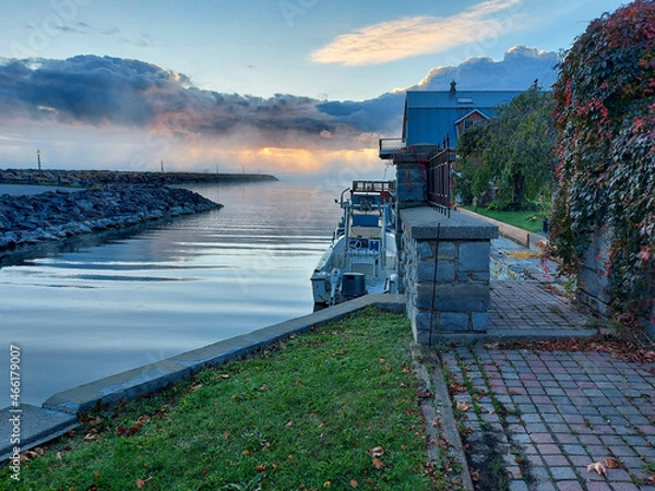 Fototapeta view from the pier