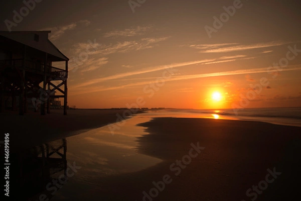Obraz sunset at the beach
