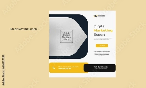 Obraz Social Media Template