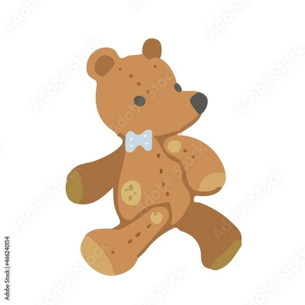 Obraz テディベアのイラスト