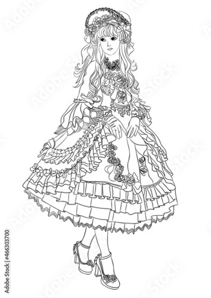 Obraz lady