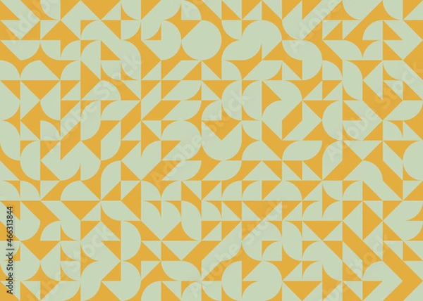 Fototapeta Abstract Geometric Pattern generative computational art illustration