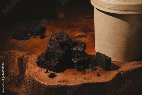 Obraz the Brownie with paper cup