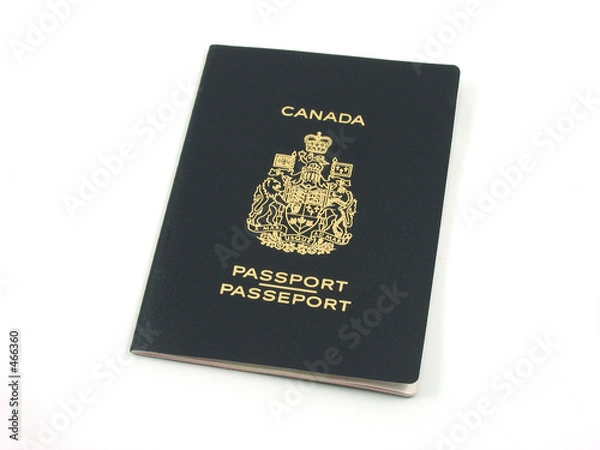 Fototapeta canadian passport