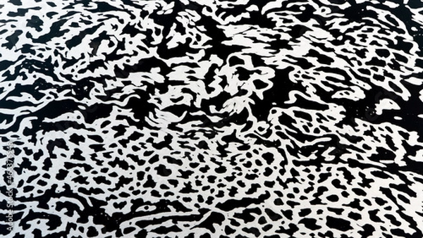 Obraz In Chapada Diamantina, the rivers form these amazing foam patterns on the surface. Shot with Sony a7iii