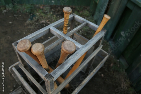 Obraz １９５０年代野球場、撮影セット