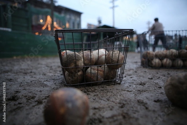 Obraz １９５０年代野球場、撮影セット