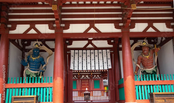 Obraz 四天王寺　中門