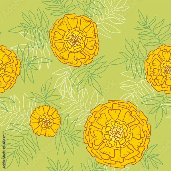 Obraz Marigold Pattern.