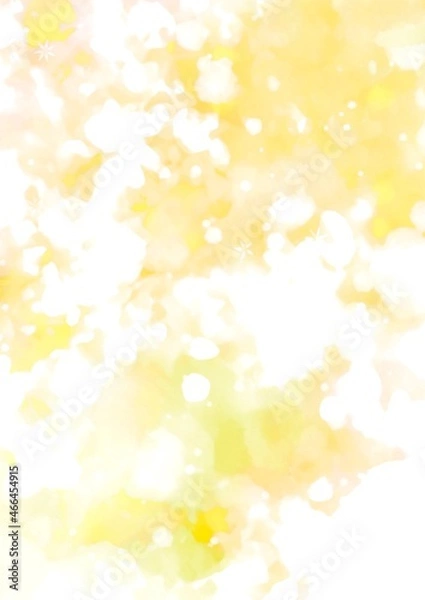 Fototapeta 幻想的な茶色と黄色のキラキラテクスチャ背景
