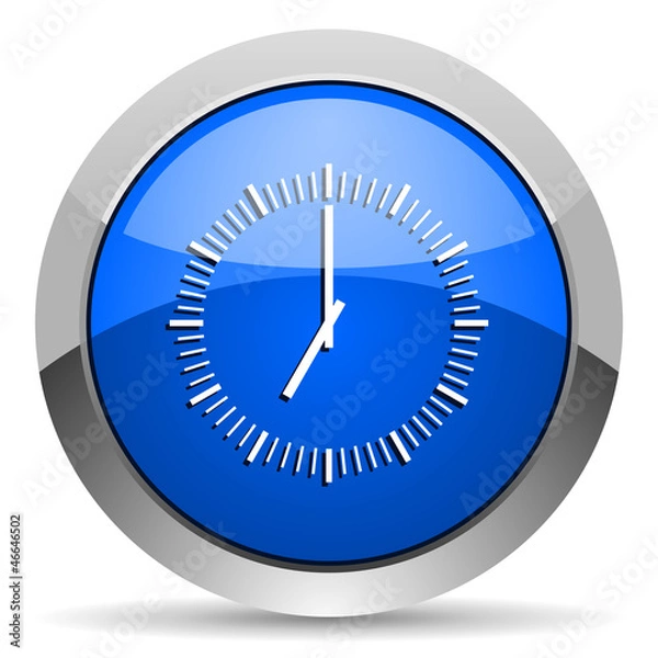 Fototapeta clock icon