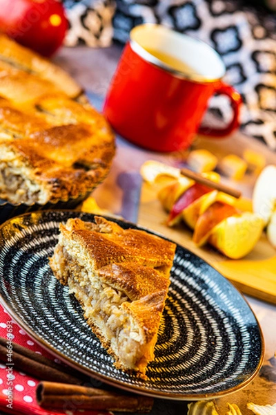 Fototapeta apple pie